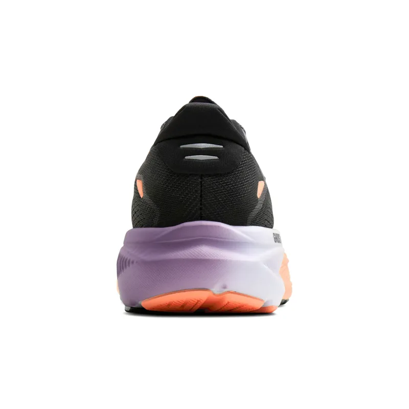 Brooks Ghost 18  Women's Running Shoes - Black Mulled Grape Peach-4