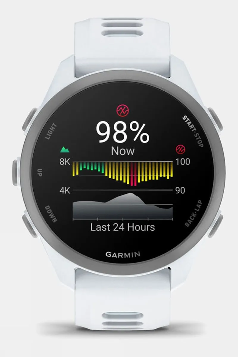 Garmin Forerunner 170 GPS Running Watch - Whitestone Cloud Blue 43MM -3