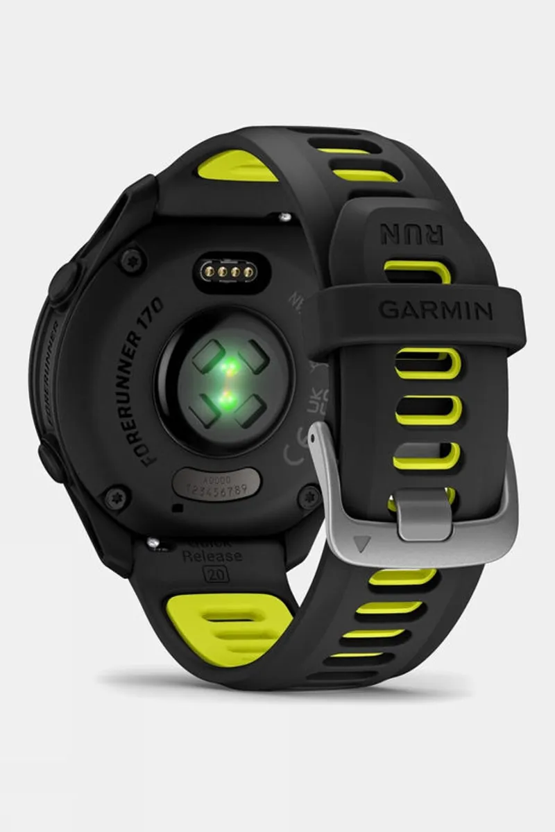 Garmin Forerunner 170 GPS Running Watch - Black/Amp Yellow 43MM-2
