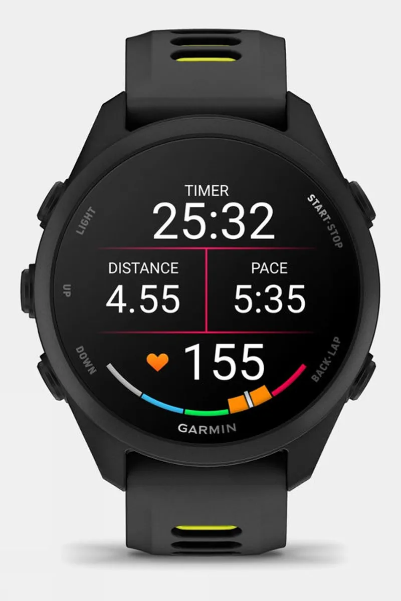 Garmin Forerunner 170 GPS Running Watch - Black/Amp Yellow 43MM-3