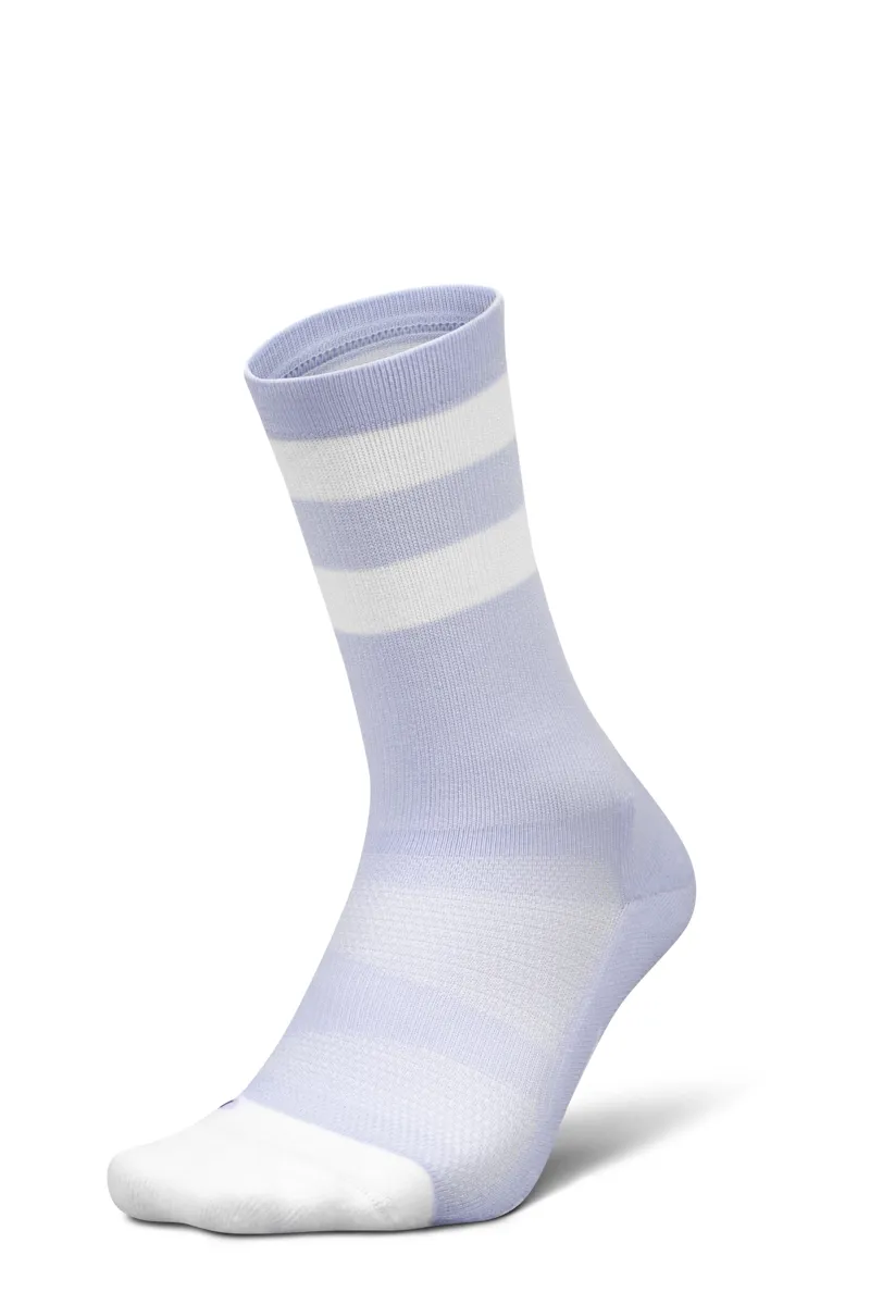 Elite Light Cushion Mini Crew Lilac High Top Stripe-3