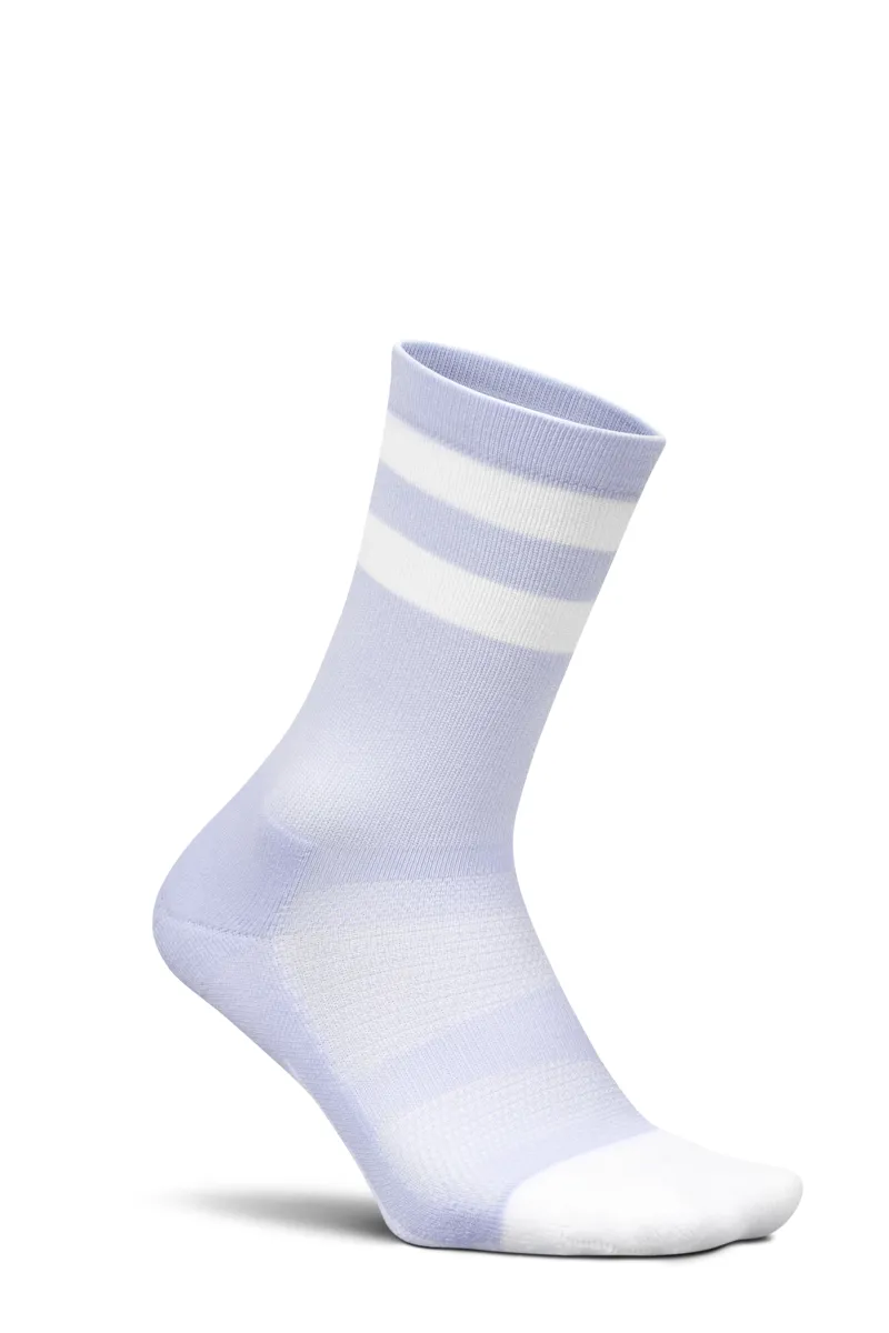 Elite Light Cushion Mini Crew Lilac High Top Stripe-1