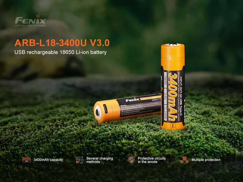 ARB-L18-3400U V3.0 18650 USB-4