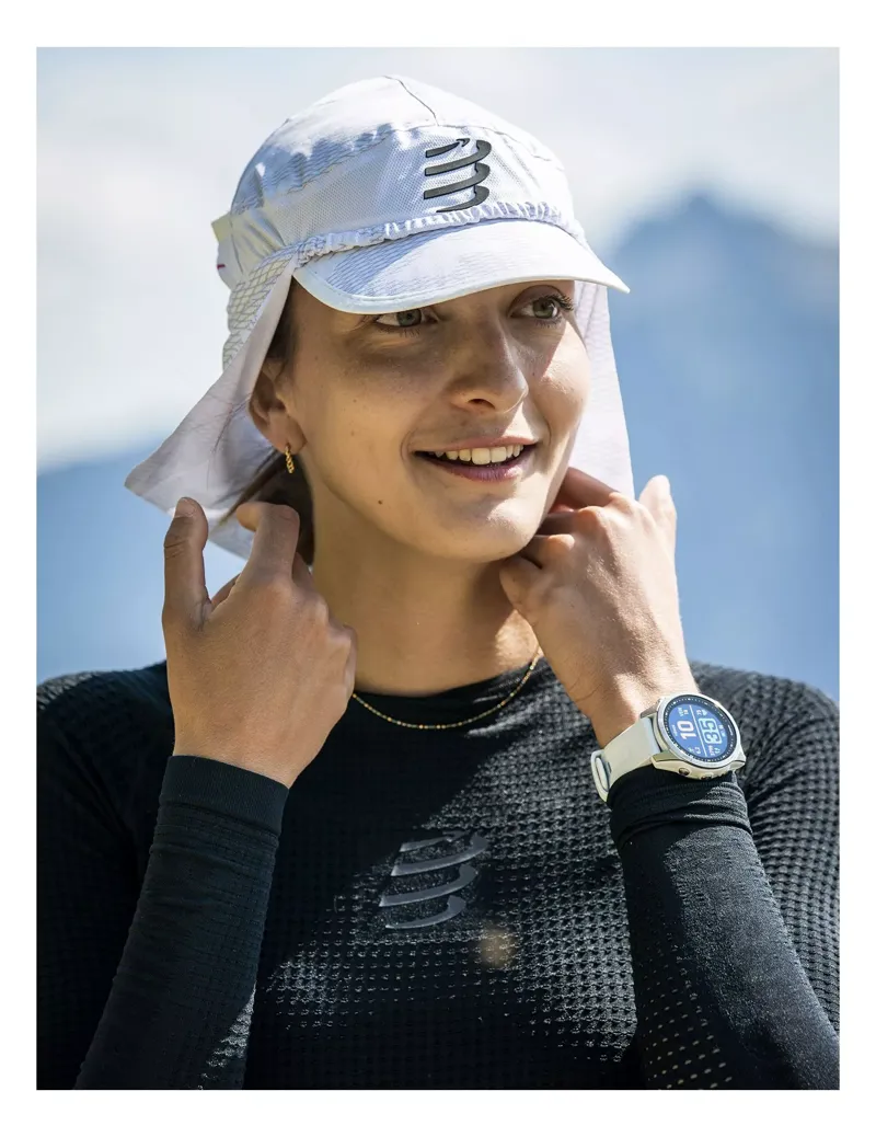 Compressport Ice Cap Sun Shade Unisex - White -2