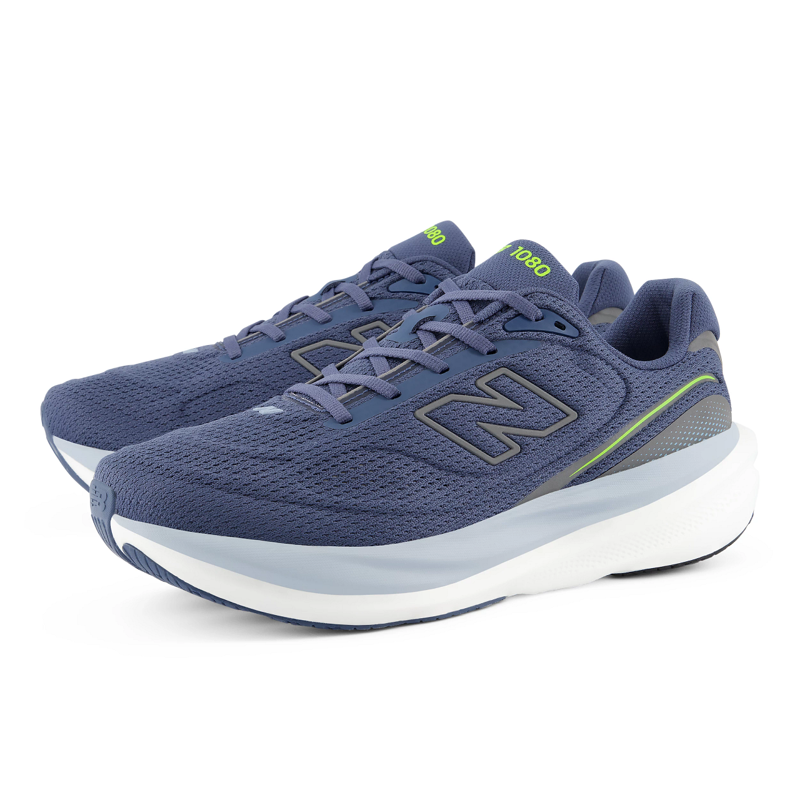 New Balance 1080v15 2E WIDE Men's Running Shoes - Vintage Indigo-8