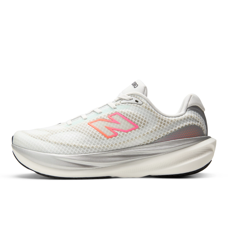 New Balance 1080V15 Breathe Men's Running Shoes - White-5