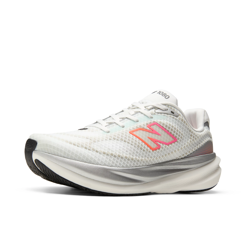 New Balance 1080V15 Breathe Men's Running Shoes - White-6