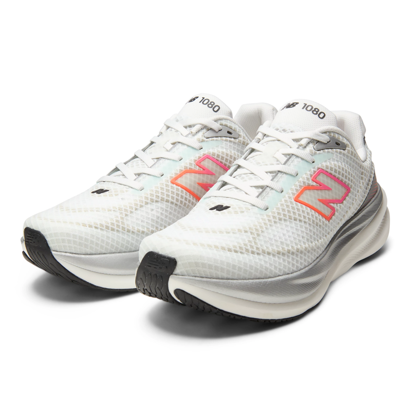 New Balance 1080V15 Breathe Men's Running Shoes - White-8