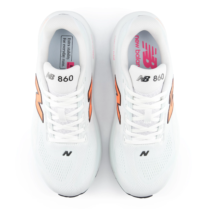 New Balance Fresh Foam X 860V15 Men's Supportive Running Shoes - White-9
