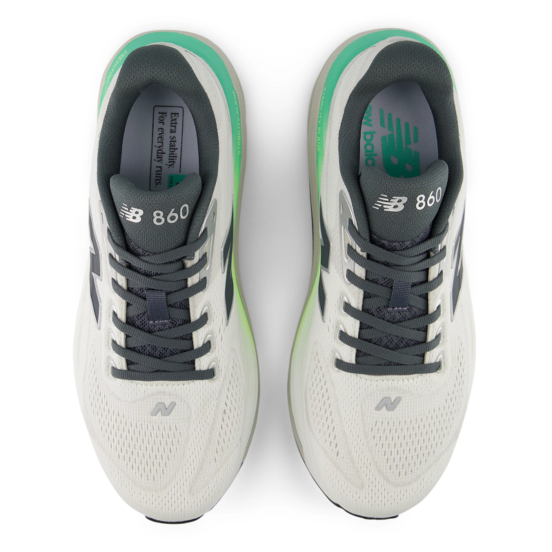 New Balance Fresh Foam X 860V15 WIDE 2E - Men's Supportive Running Shoes - Reflection-13