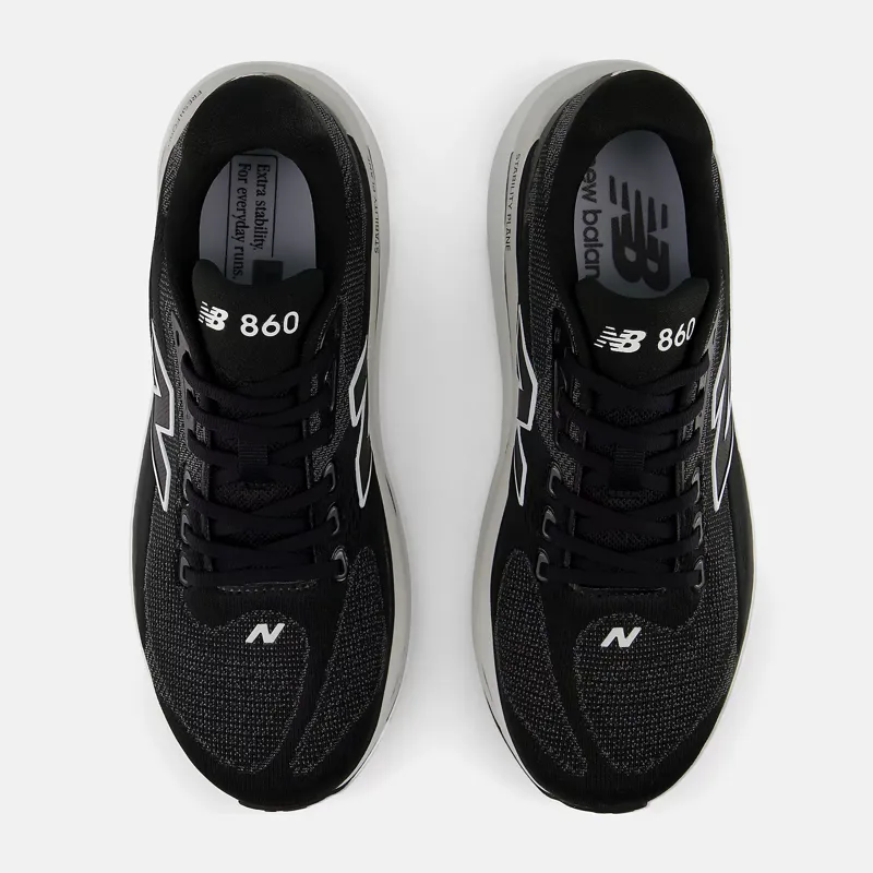 New Balance Fresh Foam X 860V15 Men's Supportive Running Shoes - Black-5