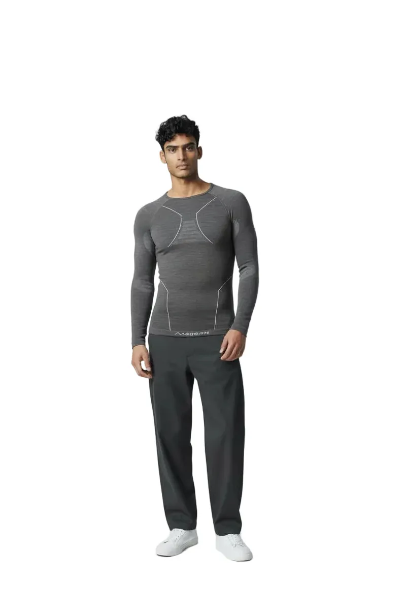 Moggans 220gsm Merino Wool Men's Schiehallion Base Layer -3