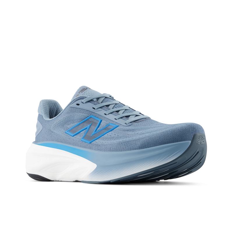 New Balance Fresh Foam X More V6 Men's Running Shoes - Zinc Blue With Altitude-3