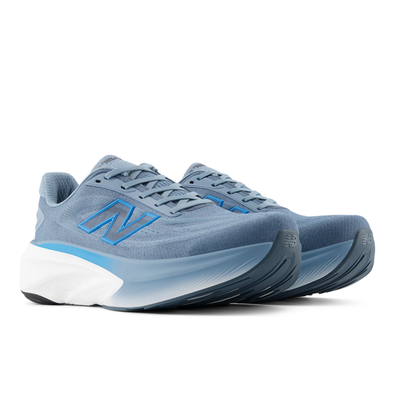 New Balance Fresh Foam X More V6 Men's Running Shoes - Zinc Blue With Altitude-1