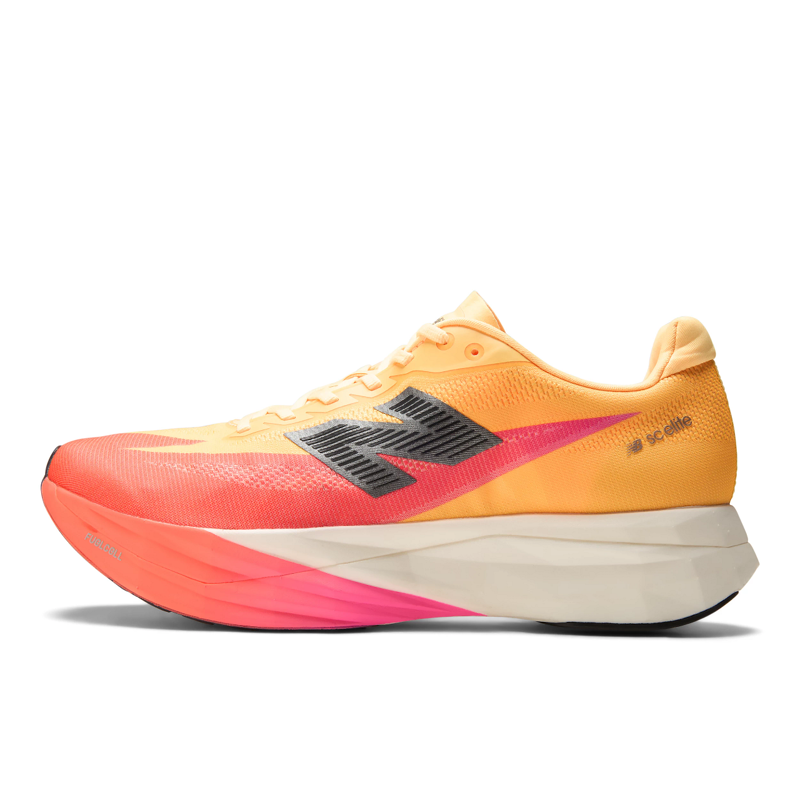 New Balance Fuelcell Supercomp Elite V5 Men's Running Shoes - Tangerine Heat-4