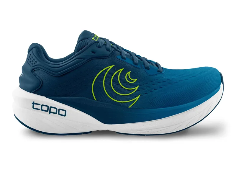 Topo Phantom 4 Men's Running Shoes - Blue Lime