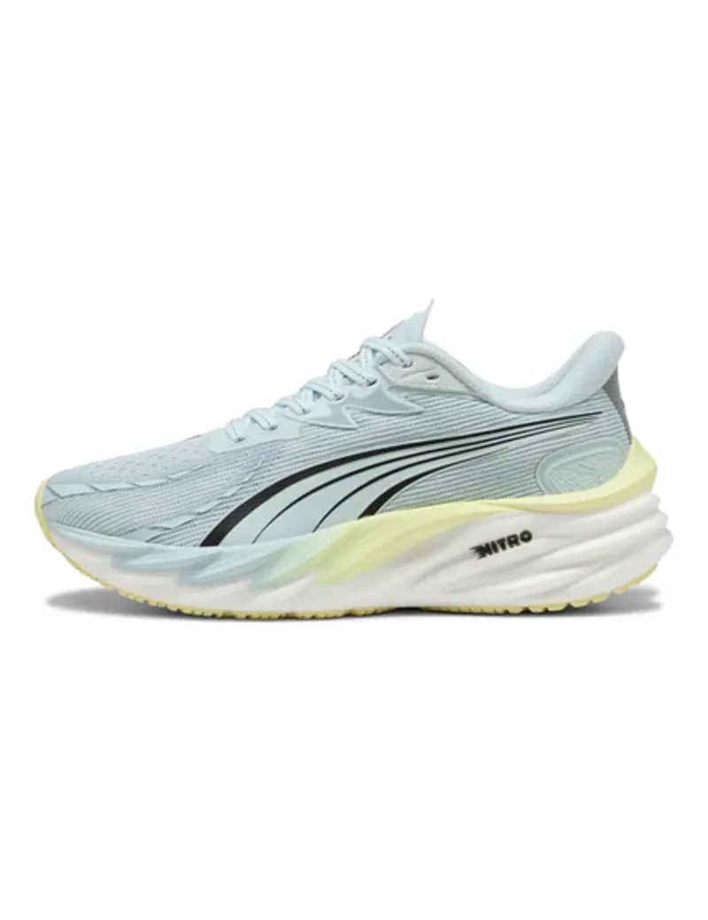 Puma Velocity NITRO 4 Women's Neutral Running Shoes - Sea Glass-Gold Moon-2