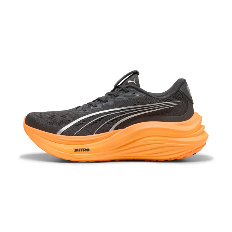 Puma MagMax NITRO Men's Running Shoes - Dusky Gray-Heat Fire-2