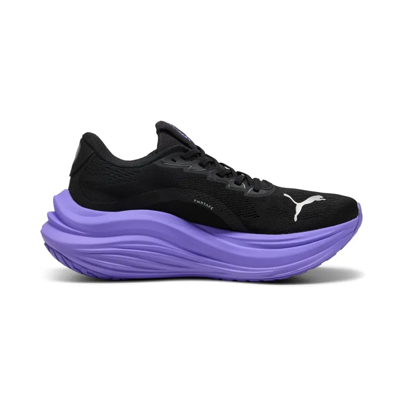 Puma MagMax NITRO Women's Running Shoes - Black-Dark Amethyst