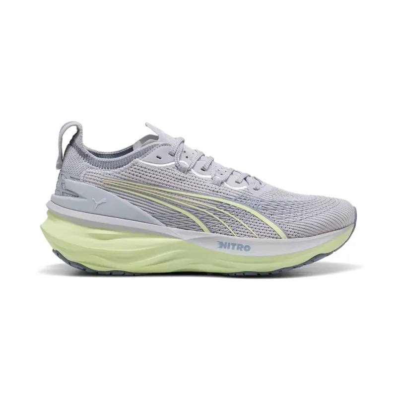 Puma ForeverRun NITRO 2 Men's Running Shoes - Vibrant Silver-Apple Spritz
