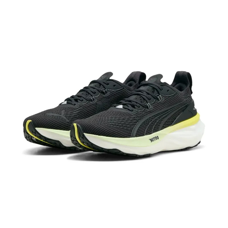 Puma ForeverRun NITRO 2 Men's Supportive Running Shoes - Black-Apple Spritz-1