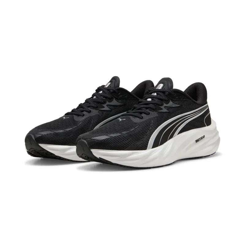 Puma Velocity NITRO 4 Men's Running Shoes - Black-Silver-2