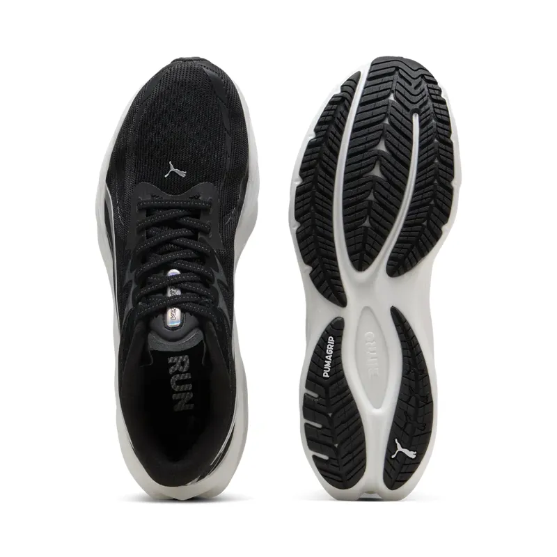 Puma Velocity NITRO 4 Men's Running Shoes - Black-Silver-3