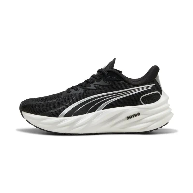 Puma Velocity NITRO 4 Women's Running Shoes - Black-White-1