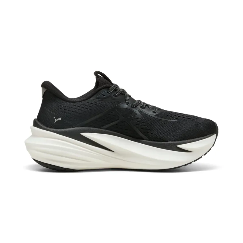 Puma MagMax NITRO 2 Women's Running Shoes - Black-White-2