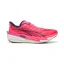 Puma Deviate NITRO 4 X HYROX Men's Running Shoes - White Electric Orchid Pink