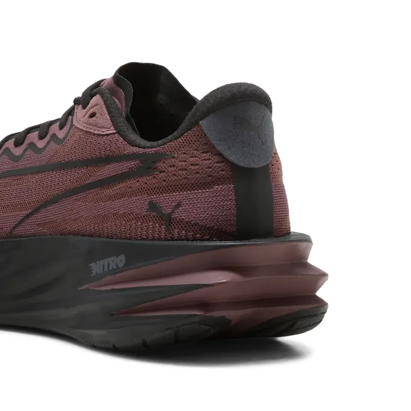 Puma Deviate Pure NITRO Women's Running Shoes - Rich Cocoa Puma Black-6