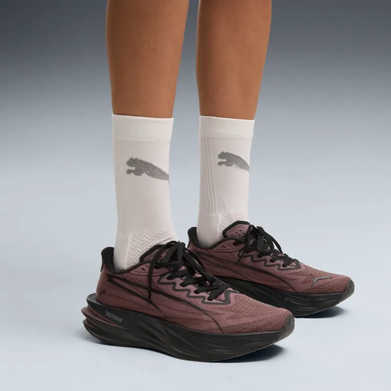 Puma Deviate Pure NITRO Women's Running Shoes - Rich Cocoa Puma Black-7