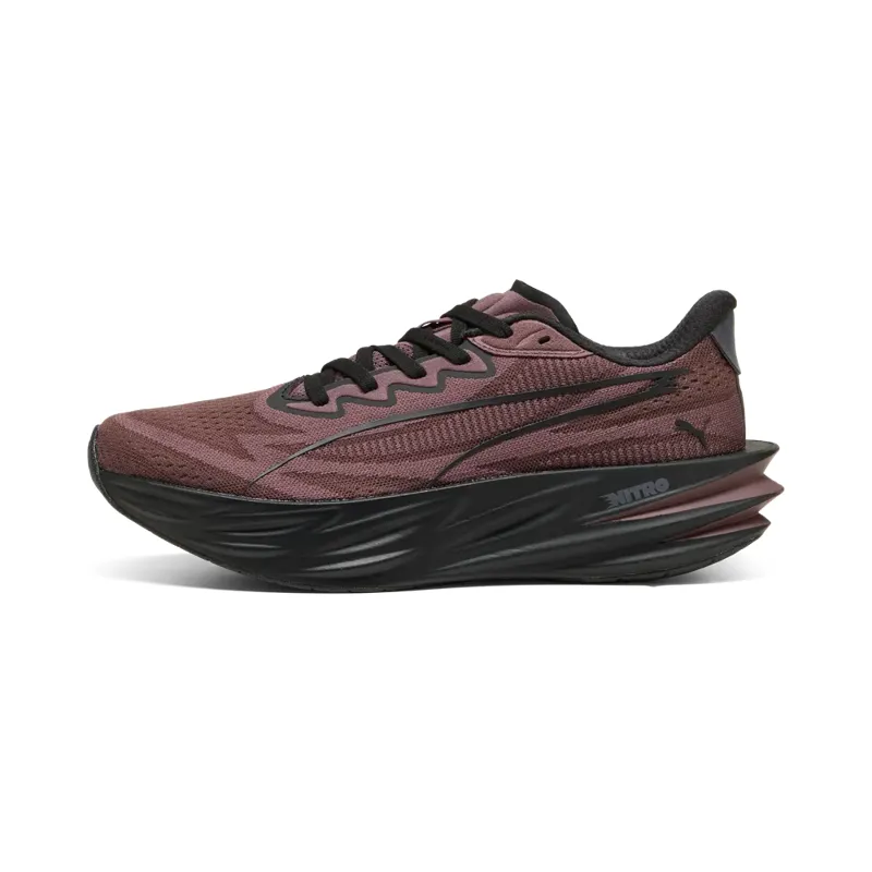 Puma Deviate Pure NITRO Women's Running Shoes - Rich Cocoa Puma Black-3