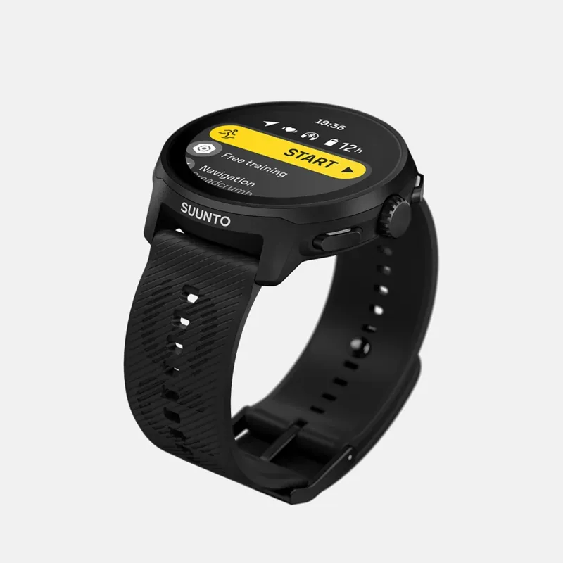 Suunto Run All Black Silicone Strap-1