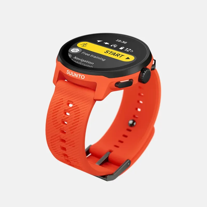 Suunto Run Coral Orange Silicone Strap-1