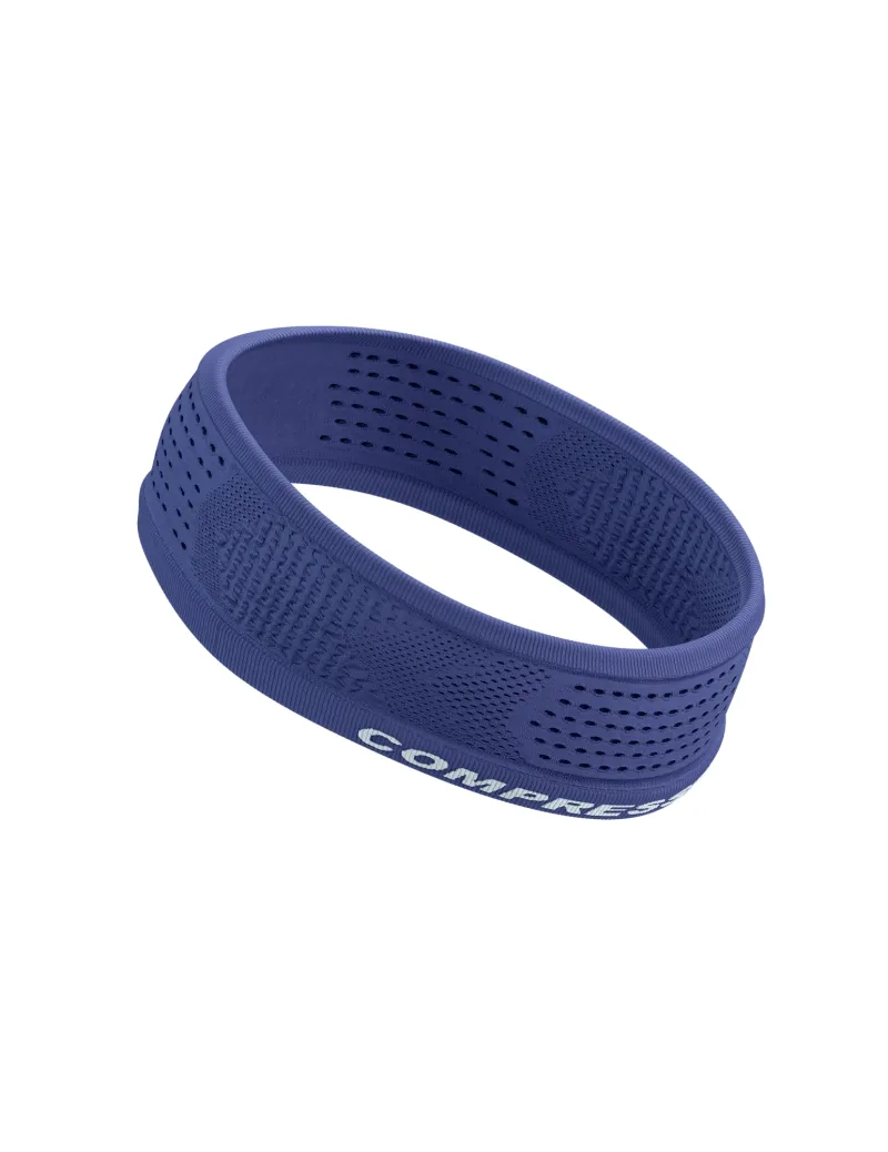 Compressport Thin Unisex Headband On / Off - Orient Blue -3
