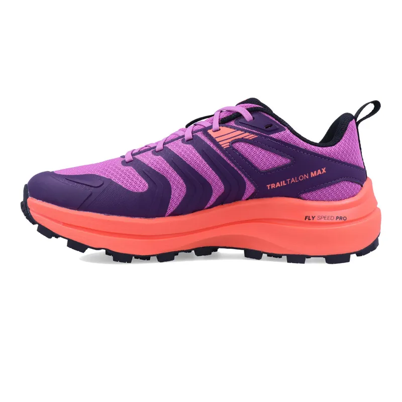 Inov8 TrailTalon Max Women's Trail Running Shoes - Purple Coral-2