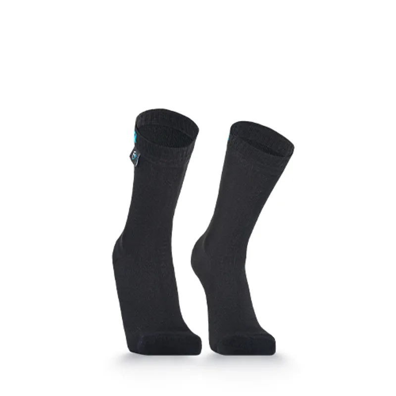 DexShell Ultra Thin Waterproof Crew Socks Black