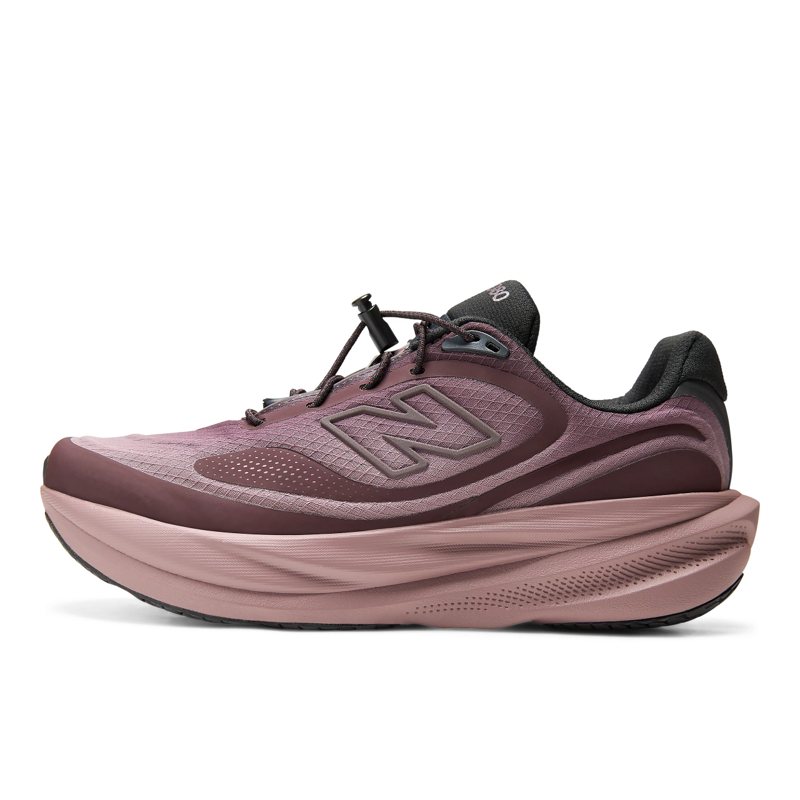 New Balance 1080v15 Pykrete Women's Running Shoes - Cherry Leather-7