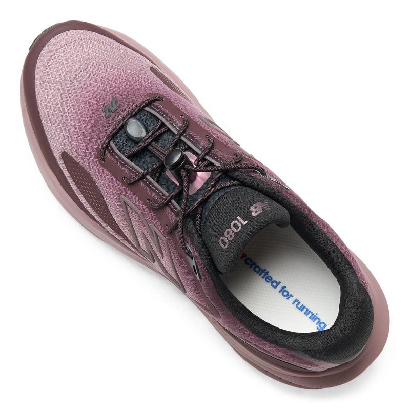 New Balance 1080v15 Pykrete Women's Running Shoes - Cherry Leather-11