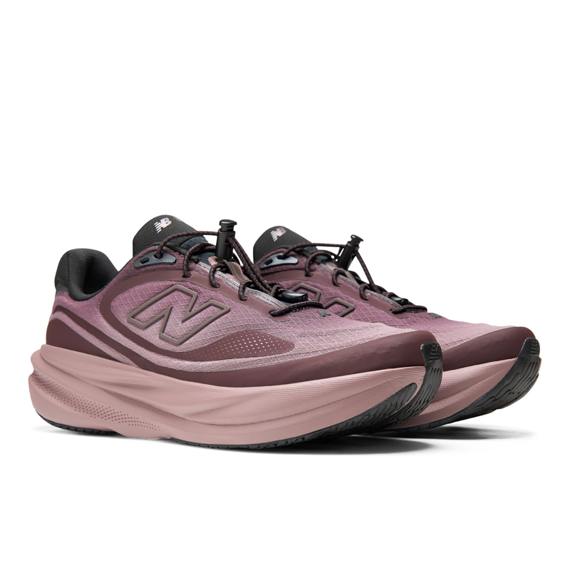 New Balance 1080v15 Pykrete Women's Running Shoes - Cherry Leather-1