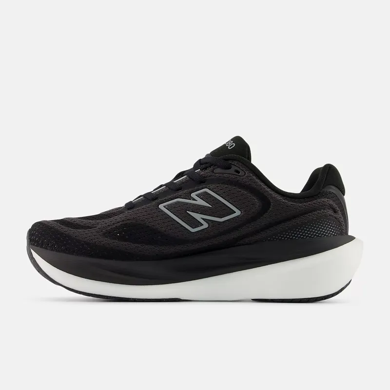 New Balance 1080 V15 WIDE D Women's Running Shoes - Black-2