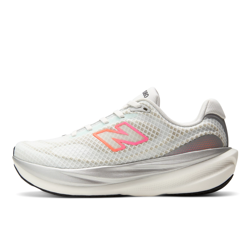New Balance 1080V15 Breathe Women's Running Shoes - White-5