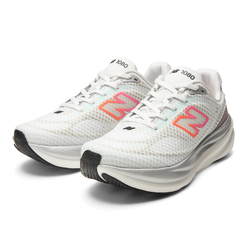 New Balance 1080V15 Breathe Women's Running Shoes - White-8