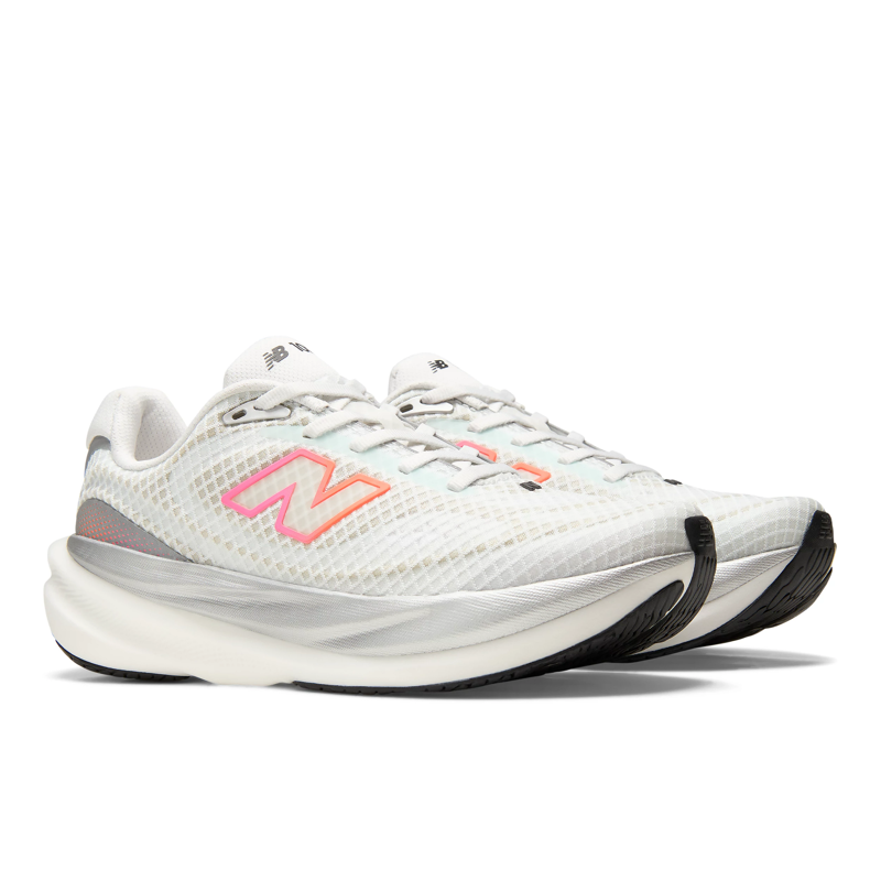 New Balance 1080V15 Breathe Women's Running Shoes - White-3