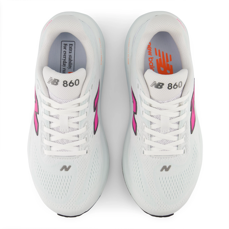 New Balance Fresh Foam X 860V15 Women's Supportive Running Shoes - White-9