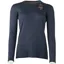 Merino-Tencel Long sleeve Women's Merino Baselayer Denim Blue 
