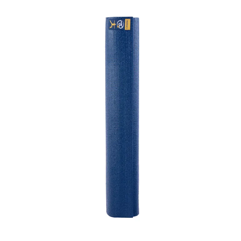 Warrior II Yoga Mat Dark Blue-1