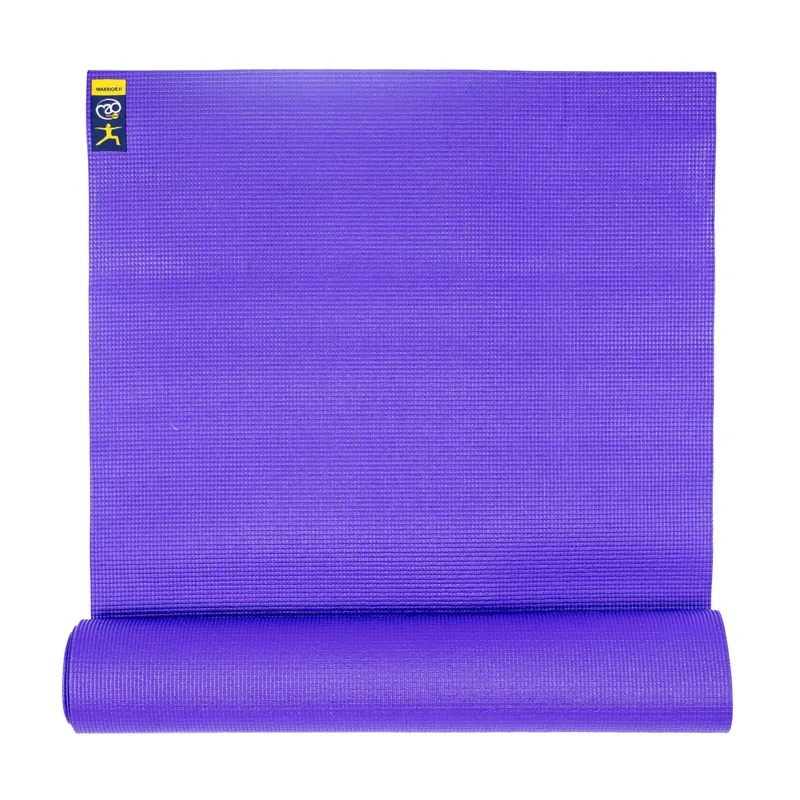 Warrior II Yoga Mat Purple