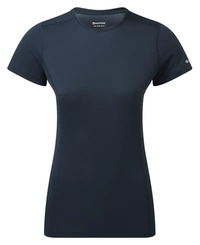 Montane Dart Lite T-Shirt Eclipse Blue Women's